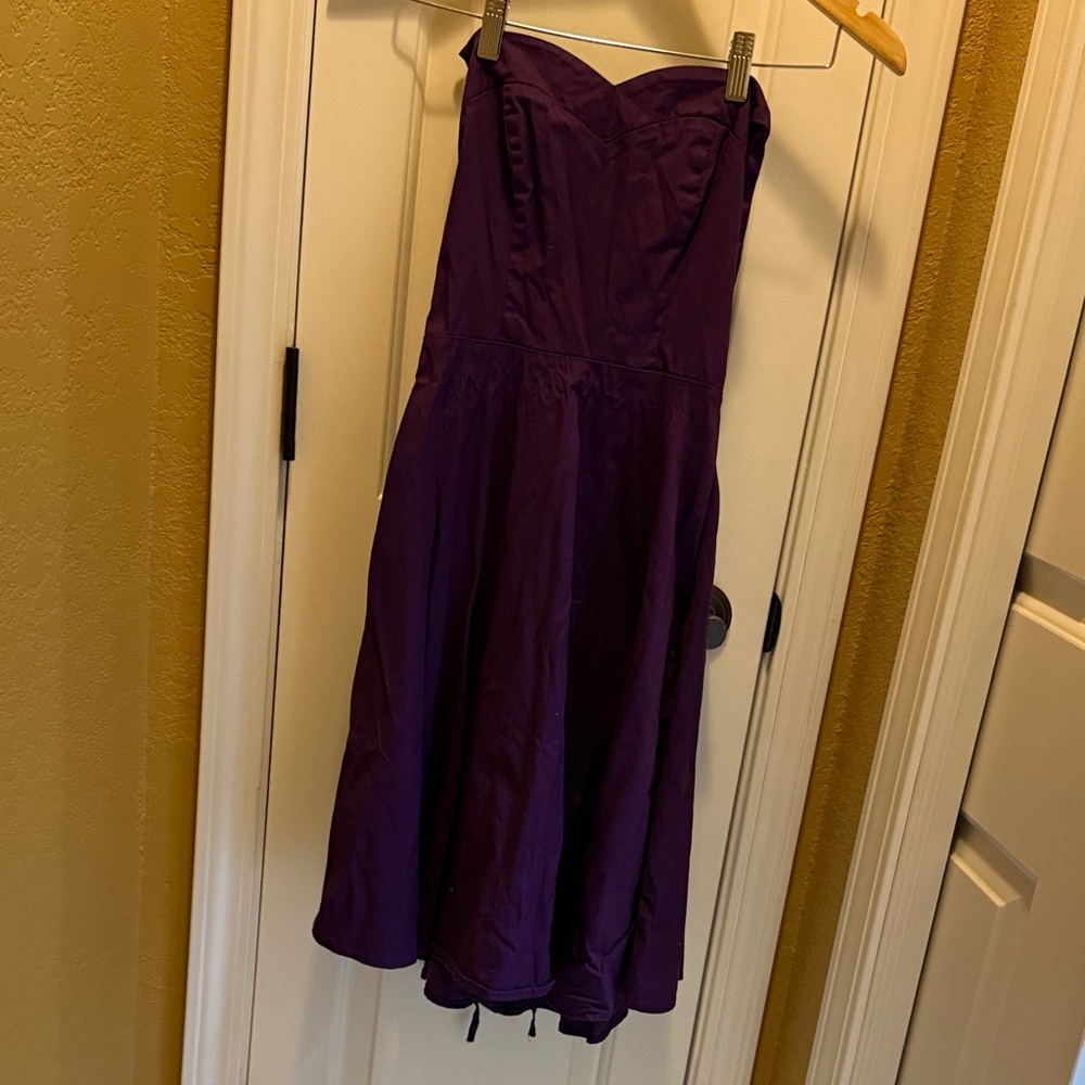 Elegant Purple Dress